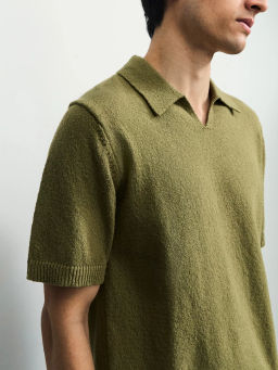 Джемпер поло из хлопка / Zarina  фото 6