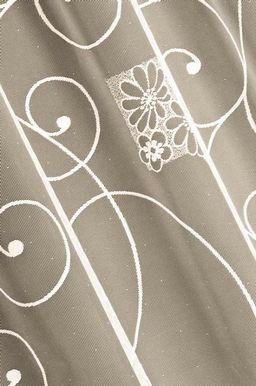 Готовые шторы арт. 227620/160, нежно-кремового цвета, размер 160 см высота х 300 см ширина, на универсальной шторной ленте - Haft фото 2