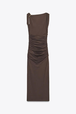 SHELL POLYAMIDE DRESS - Zara фото 2