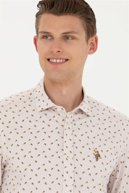 Мужская рубашка с длинным рукавом Stone - U.s. polo assn фото 9