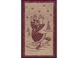 1с105.413ж1 Соты и пчелка (коралл3) Полотенце махровое 50х30 см - Текс-дизайн фото 238