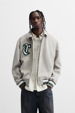 FAUX SUEDE JACKET WITH PATCHES - Zara фото 10