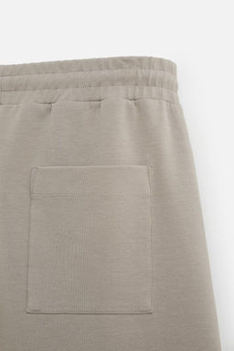 PLEATED TECHNICAL BERMUDA SHORTS - Zara фото 18