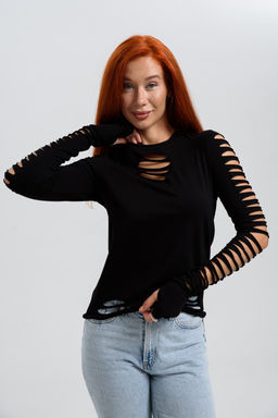 7476 Лонгслив женский