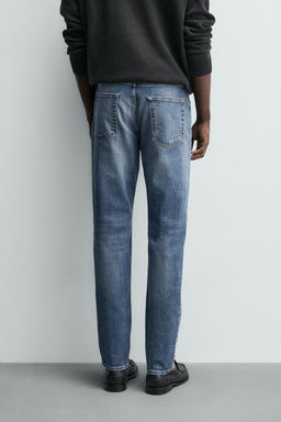 JEANS SLIM FIT B?SICO / Azul - Zara фото 3