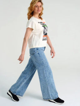 PlayToday / Фуфайка трикотажная для женщин (футболка)  фото 4