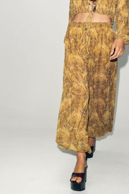 PRINTED BALLOON TROUSERS - Zara фото 4