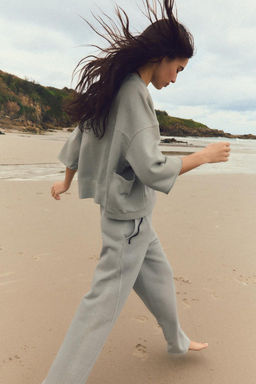 WASHED EFFECT TROUSERS - Zara фото 26