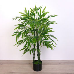 Дерево искусственное "Бамбук" 110см в горшке