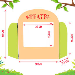 Ширма для кукольного театра Театр - Лесная мастерская фото 3