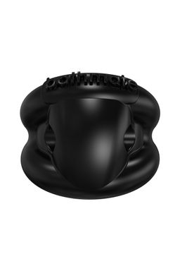 Виброкольцо на пенис Bathmate Strength, elastomex, черное, 5 см