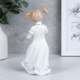 Статуэтка Девочка с кошкой 23 см / A-16 /уп 36/ - Галеонтрейд фото 2