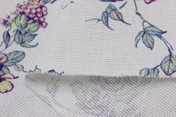 Рогожка Вьющиеся розочки, ш.1.5м, хлопок-100%, 165гр/м.кв - Купава фото 5