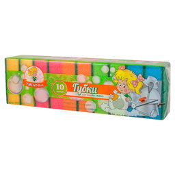 Набор губок для посуды "Умничка" 10 шт MAXI арт. MPU3282 МПплюс