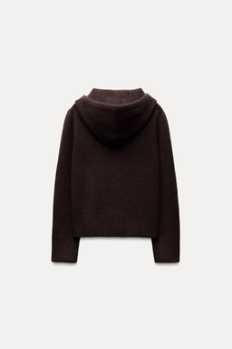 PLAIN STITCH HOODIE - Zara фото 12