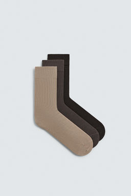 CALCETINES ESTRUCTURA LIGERA PACK 3 / varios