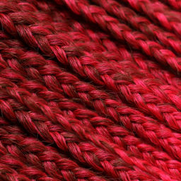 SIM-BRAIDS Афрокосы, 60 см, 18 прядей (CE), цвет красный/розовый(#FR-3) - Queen fair фото 2