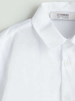 Basic Uzun Kollu Erkek ?ocuk G?mlek