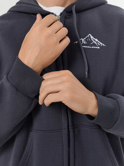 Жакет на молнии серый - Mark formelle фото 7