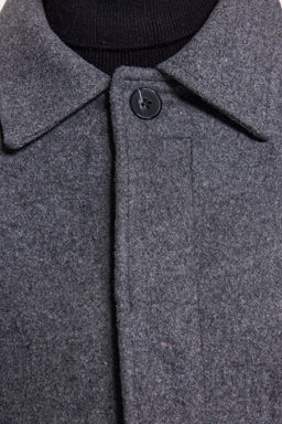TRENDYOL MAN Vizon Unisex Regular Fit Yun Kar?s?ml? Kase K?sl?k Kaban TMNAW24KB00004 - Trendyolmilla фото 13