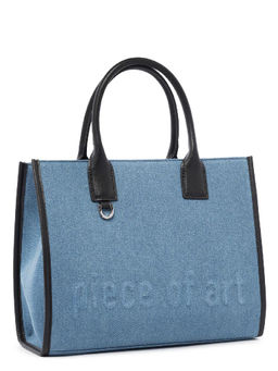 Сумка ELEGANZZA ZZ-0425-4 blue jeans/black  фото 2