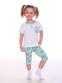 №170 Пижама детская (Яблоко_ментол) - Итос-плюс фото 2