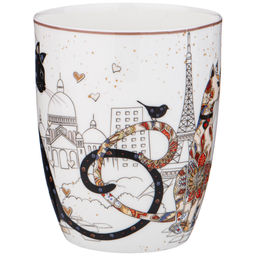 КРУЖКА LEFARD ПАРИЖСКИЕ КОТЫ 400 МЛ (КОР=36ШТ.)  фото 4