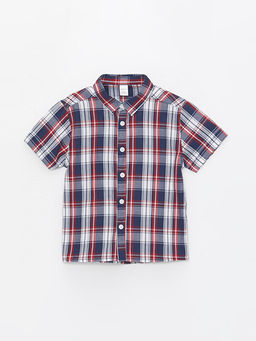 Desenli K?sa Kollu Erkek ?ocuk G?mlek