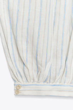 ZW COLLECTION STRIPED BALLOON TROUSERS - Zara фото 7