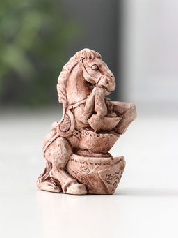 Фигурка Лошадь на дыбах малая, 2?3?4.5 см, шоколад
