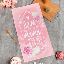 Полотенце Этель Дом 40х73 см, 100% хл, саржа 190 гр/м2