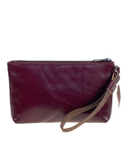 Женский кошелёк из натуральной кожи, цвет бордовый - Greta фото 2