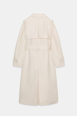 ZW COLLECTION BELTED TRENCH COAT - Zara фото 11