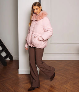 Куртка #КТ8805 (8), пудровый - Dommod фото 3