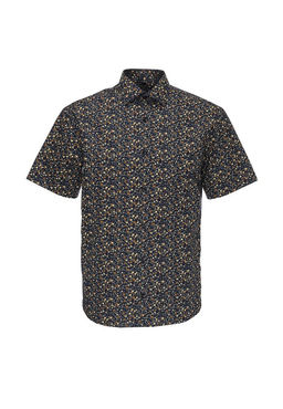 Сорочка мужская короткий рукав GREG 253/107/5432/KZS STRETCH  фото 3