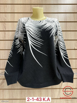 Свитер с принтом с длинным рукавом - Bruno фото 4