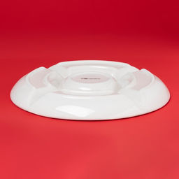 Менажница новогодняя Доляна «Парк аттракционов», 25,5×3,1 см, 5 ячеек, керамика, белая