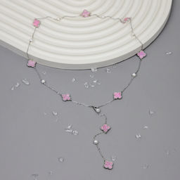 Колье Арт. 3V-5969-W - MyGemma фото 2