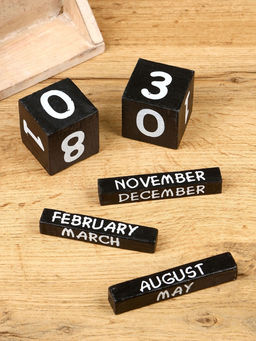 Календарь настольный Мопед, 145.514.5 см, дерево, бирюзовый - Simaland фото 7