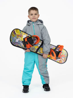 Комбинезон демисезонный бирюза