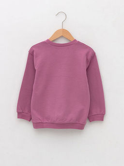 Bisiklet Yaka Uzun Kollu K?z Bebek Sweatshirt - Waikiki фото 2