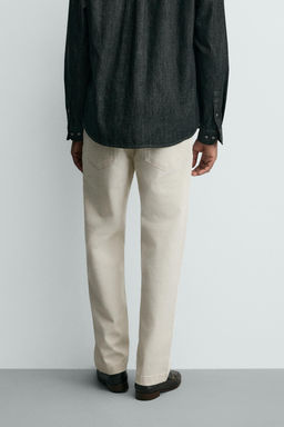 PANTAL?N STRAIGHT FIT / Crudo - Zara фото 11