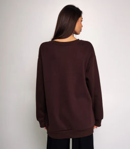 Свитшот #КТ2310 (5), шоколадный