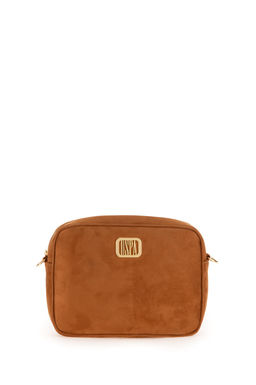 Женская светло-коричневая замшевая сумка через плечо Неожиданная скидка в корзине - U.s. polo assn фото 3