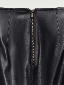 Юбка миди из искусственной кожи / Zarina  фото 8