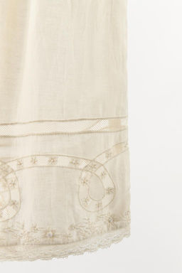 TROUSERS WITH LACE TRIM, BEADING AND EMBROIDERY - Zara фото 6