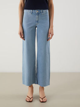 Wideleg Kad?n Jean Pantolon