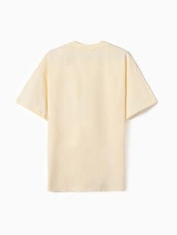 Футболка мужская MINAKU: UPDATE ME, молочный, р-р 52-54