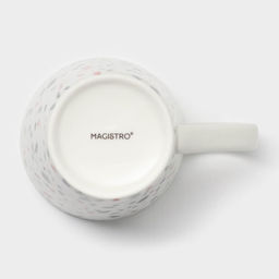 Набор кружек Magistro Terazzo, 350 мл, 2 шт., фарфор, белый  фото 4