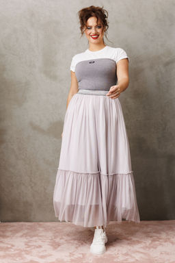 Юбка Anastasia 1296 французский серый фото 6